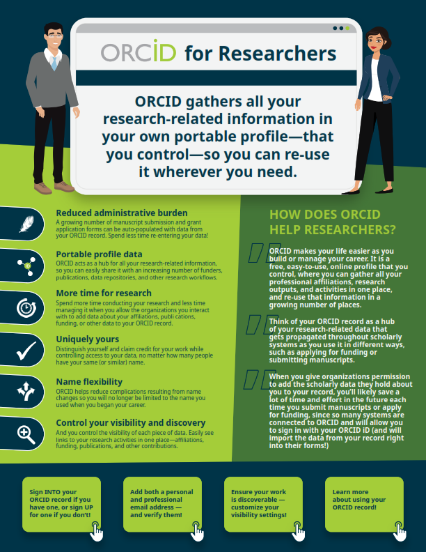 ORCID for Researchers
